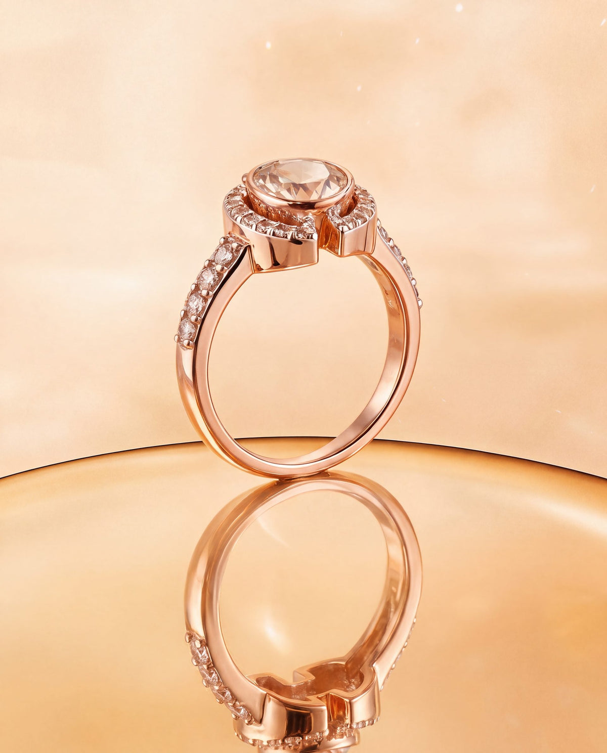Vedika Polki And Diamond Ring