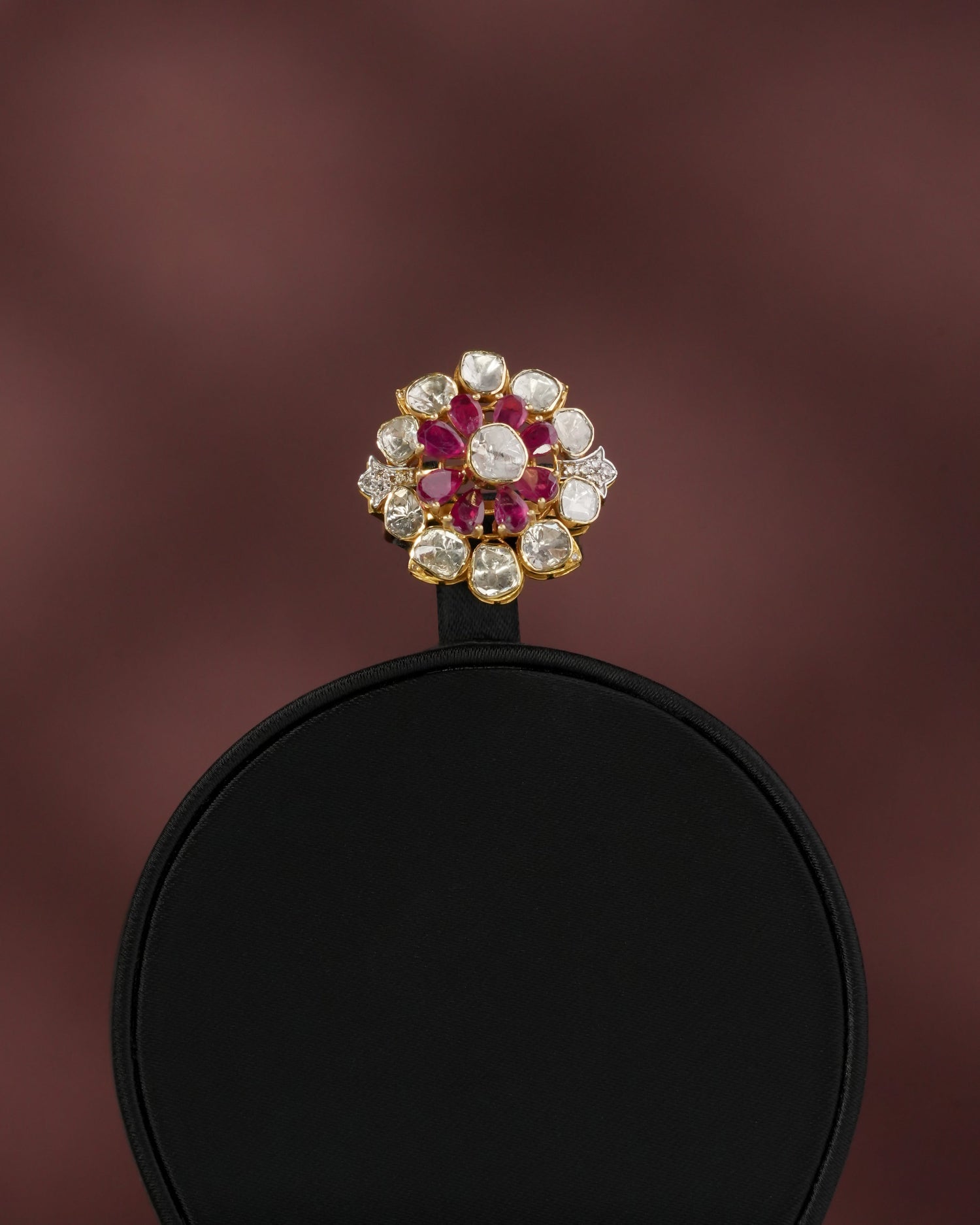 Solene Polki And Diamond Ring