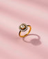 Devya Polki And Diamond Ring