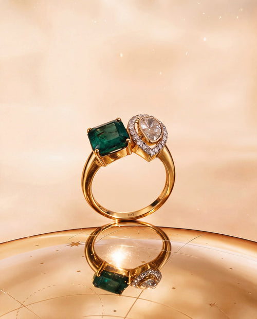 Eesha Polki And Diamond Ring