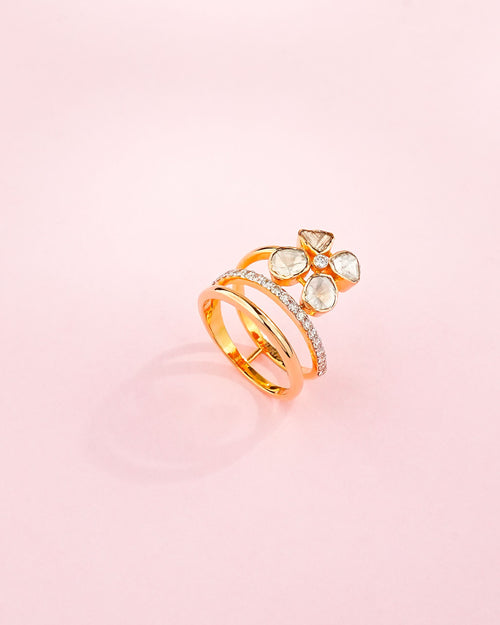 Adira Polki And Diamond Ring