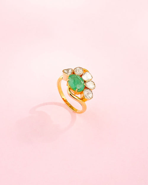 Adhira Polki Ring