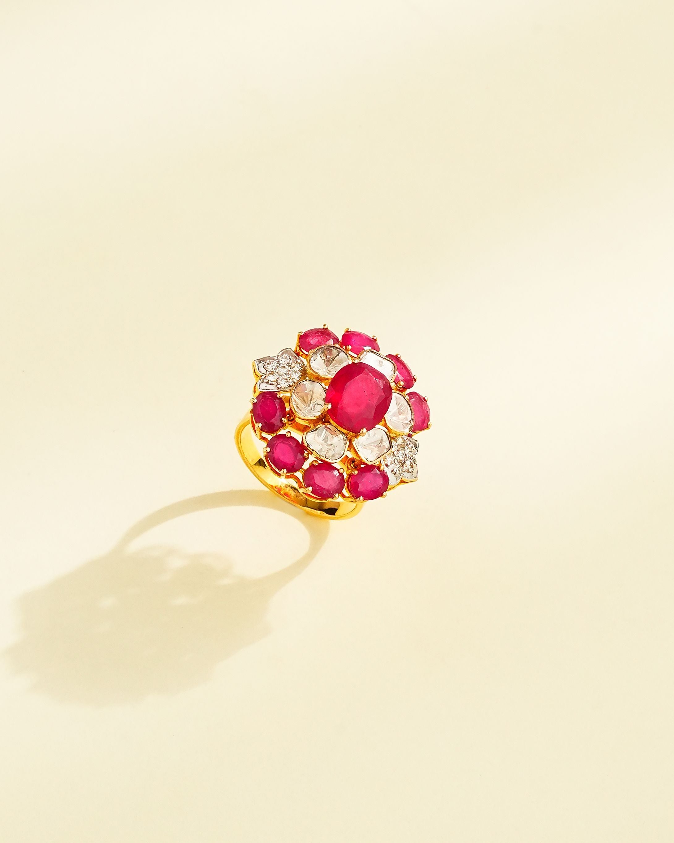 Lipika Polki And Diamond Ring