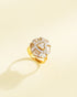 Khushi Polki And Diamond Ring