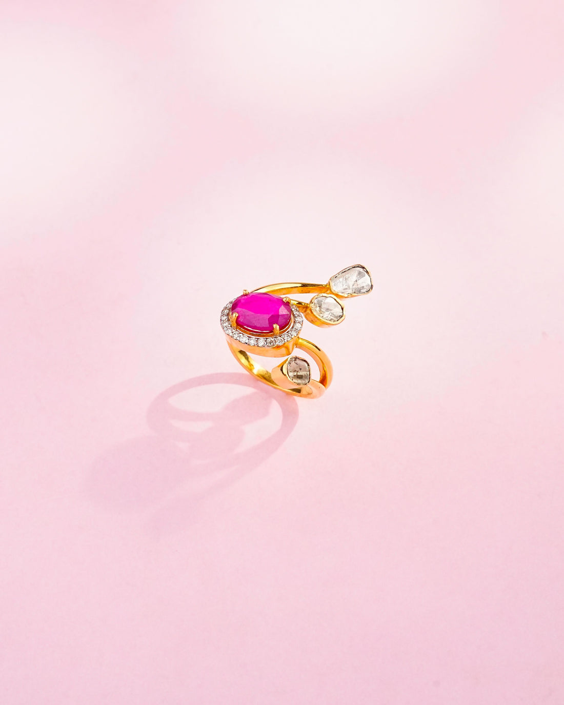 Era Polki And Diamond Ring