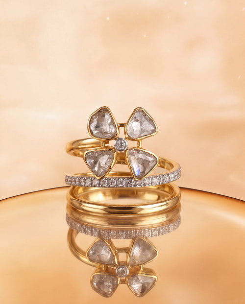 Maitreyi Polki And Diamond Ring