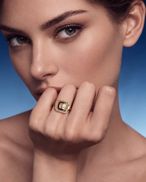 Alia Polki And Diamond Ring