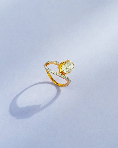 Mara Polki And Diamond Ring