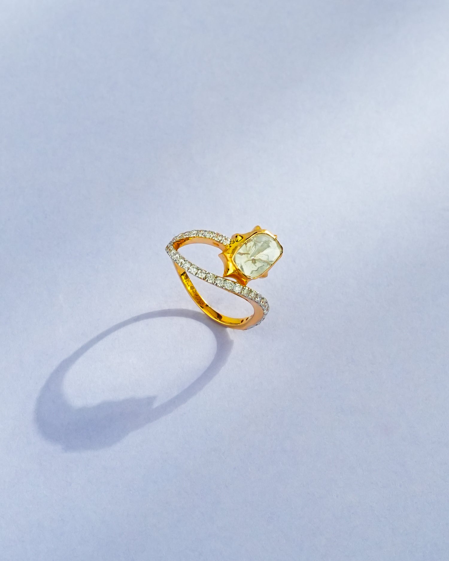 Mara Polki And Diamond Ring