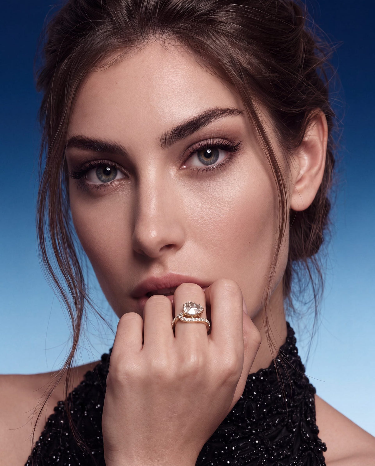 Alisha Polki And Diamond Ring
