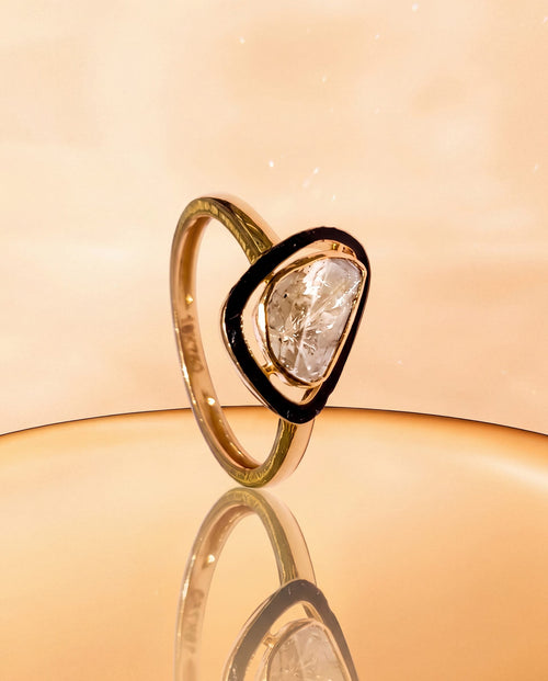 Elisha Polki Ring