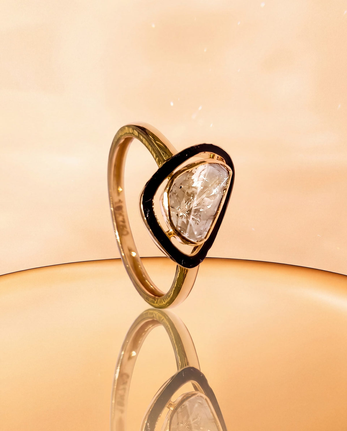 Elisha Polki Ring