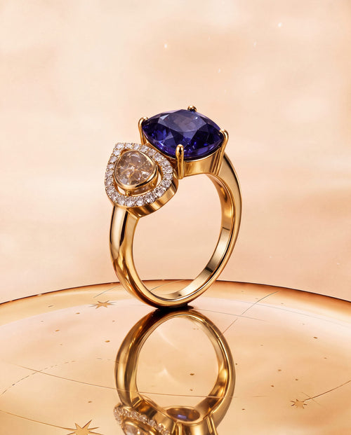 Eesha Polki And Diamond Ring