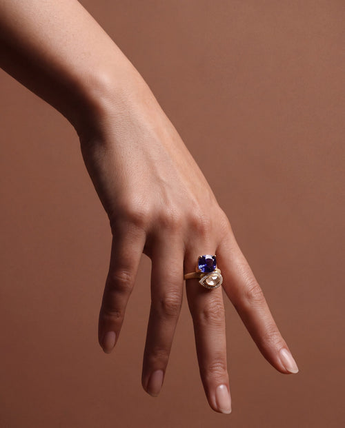 Eesha Polki And Diamond Ring