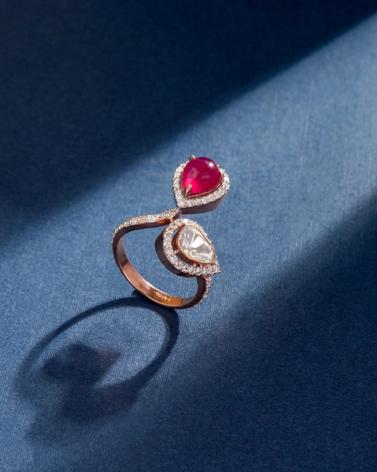 Camira Polki And Diamond Ring