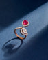 Camira Polki And Diamond Ring