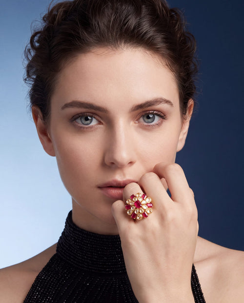 Dharshana Polki Ring