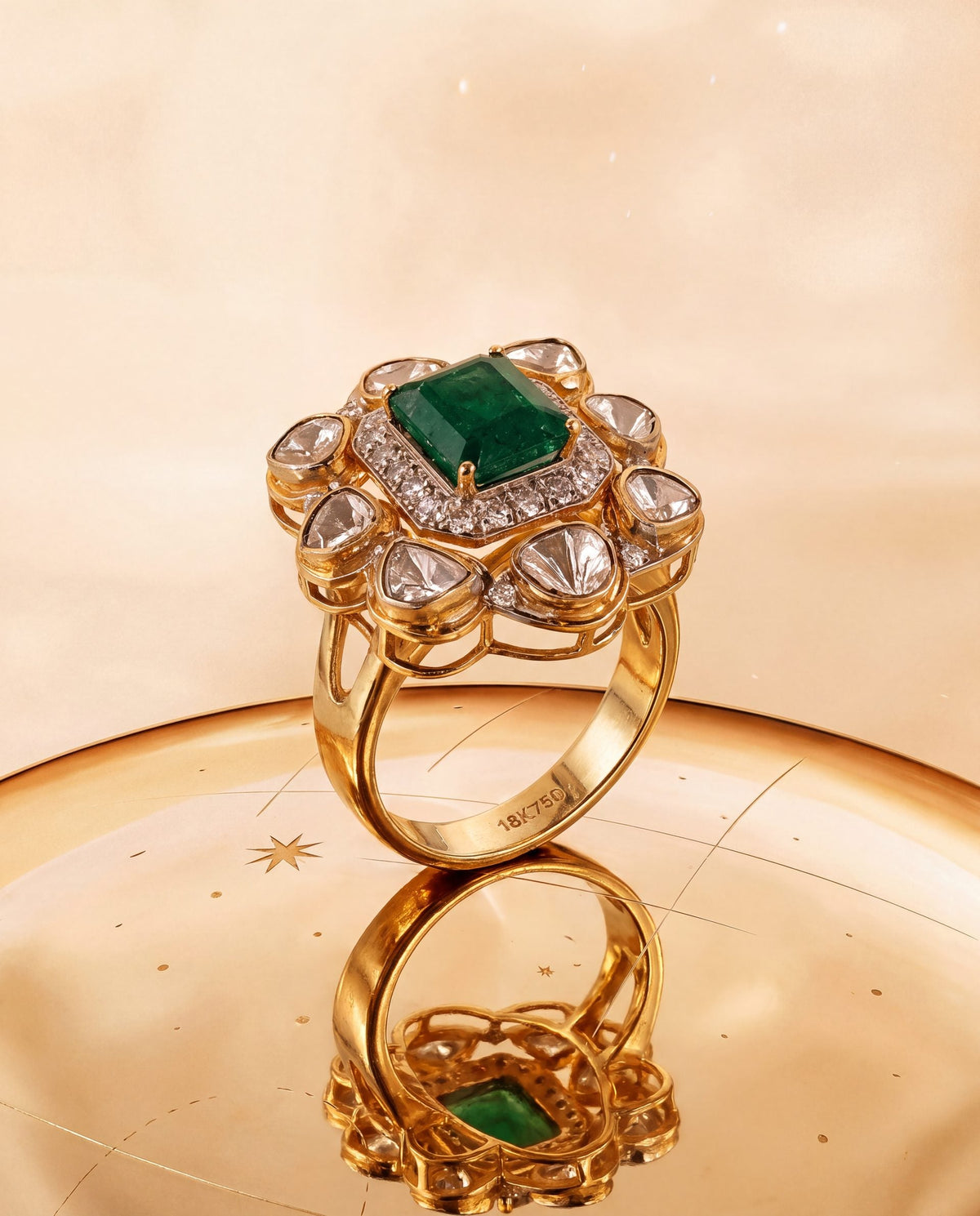 Ishita Polki And Diamond Ring