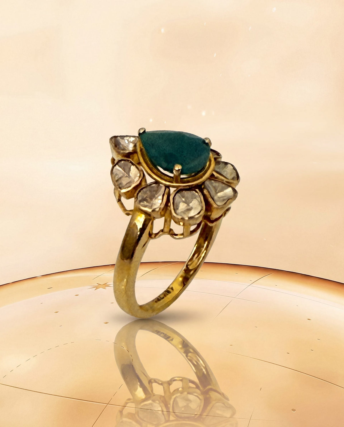 Harsha Polki Ring