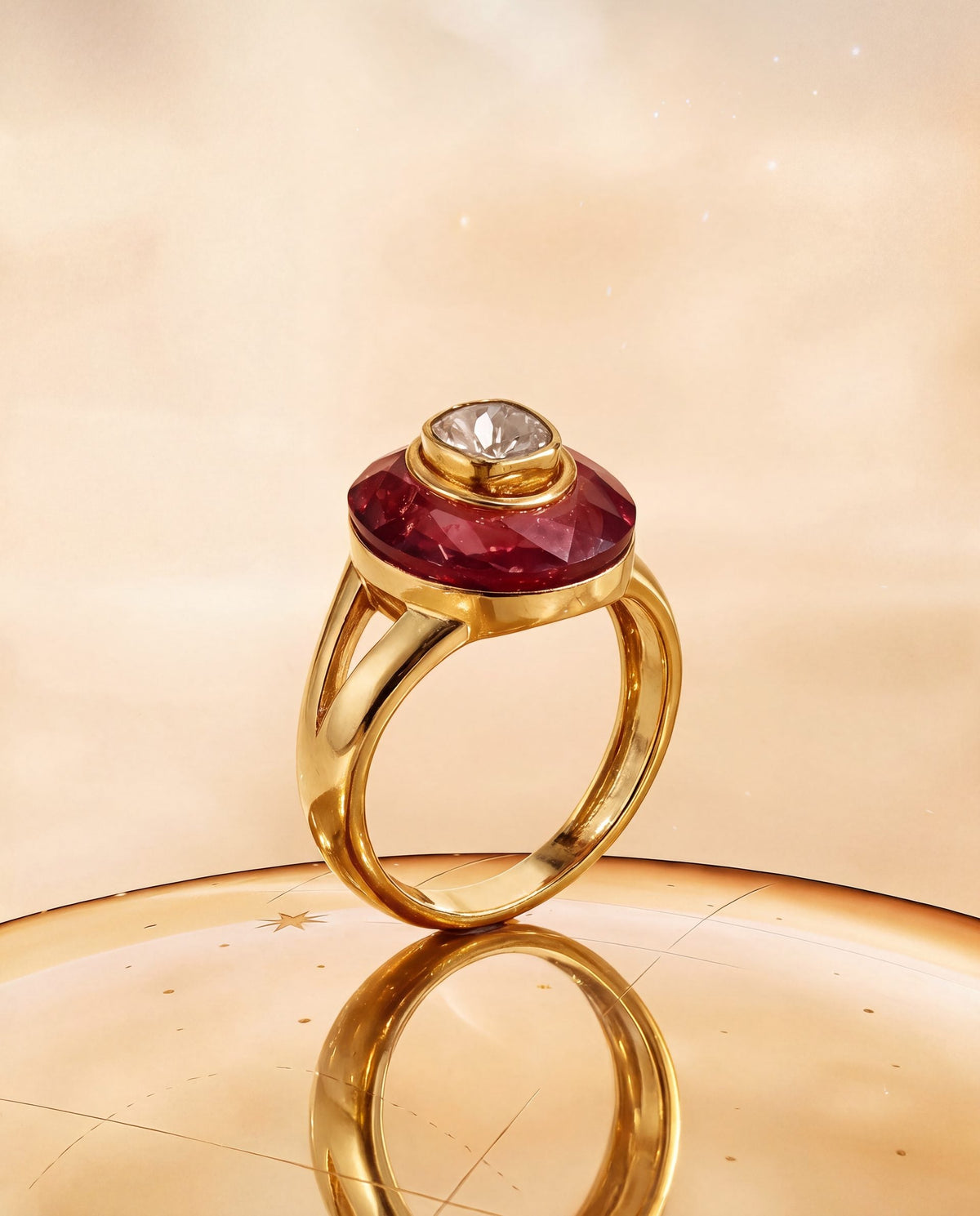 Siddhi Polki Ring
