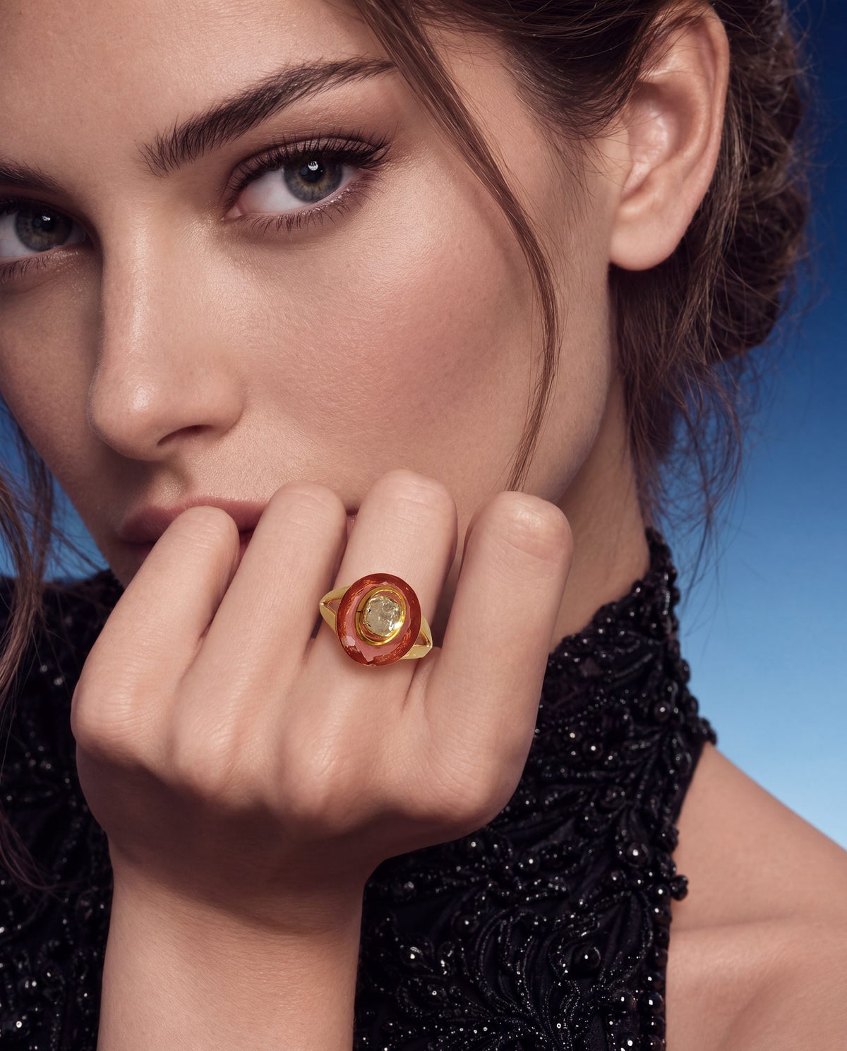 Siddhi Polki Ring