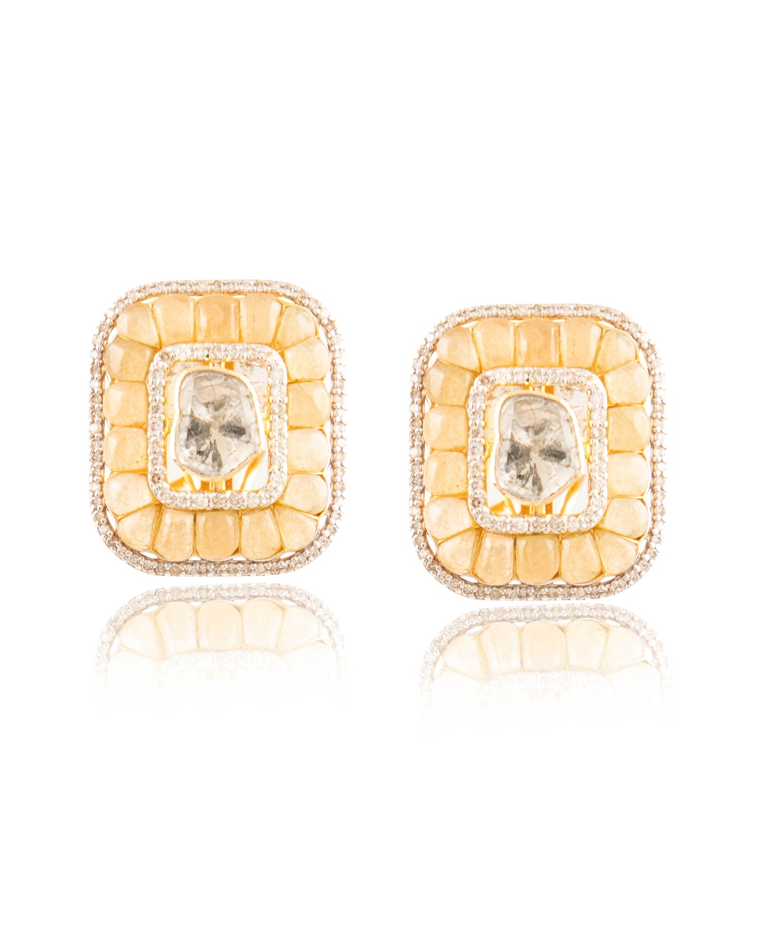 Archana Polki And Diamond Tops