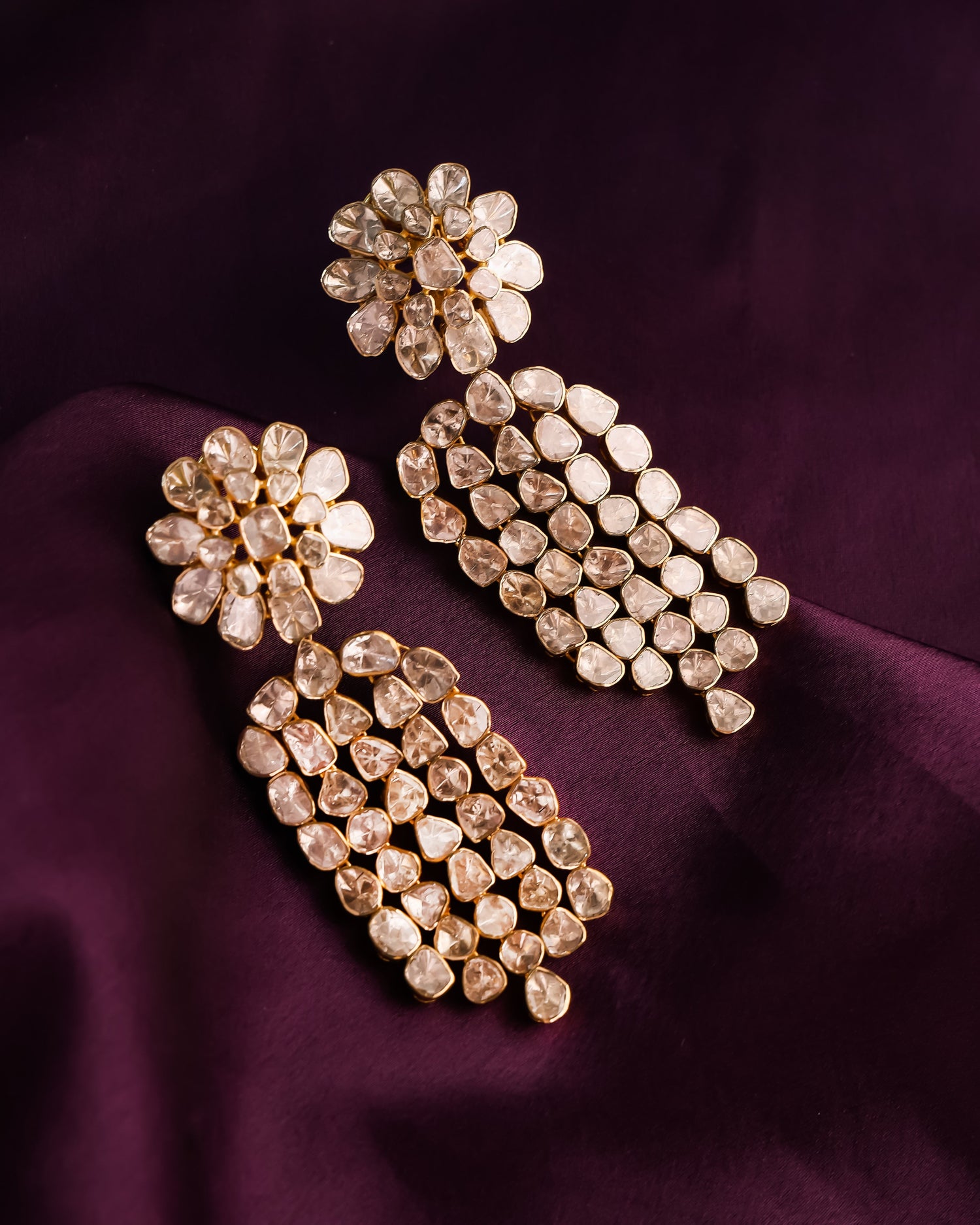 Maheep Kapoor - Priya Polki Long Earrings