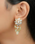 Anamita Polki And Diamond Long Earrings