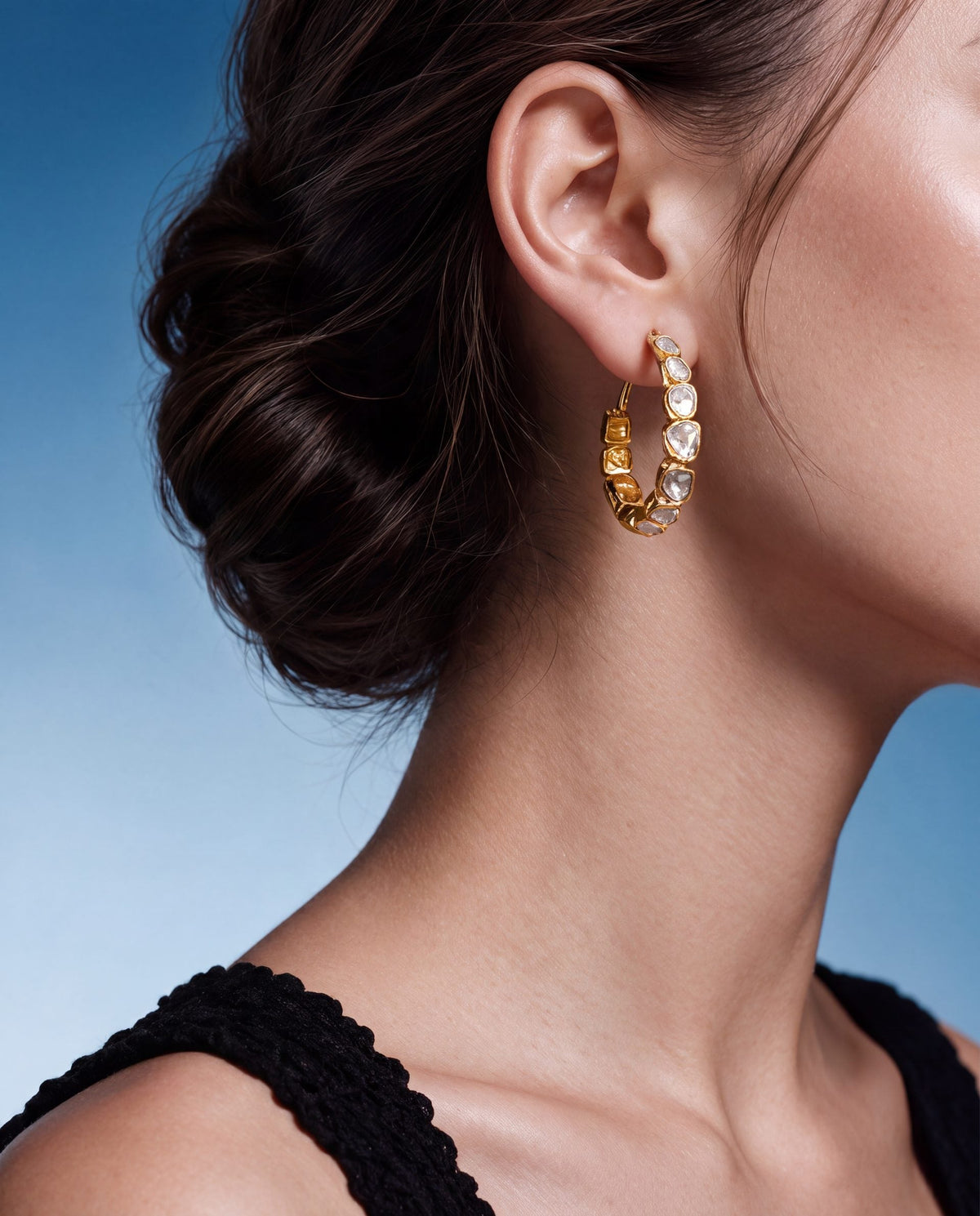 Shivani Polki Hoops
