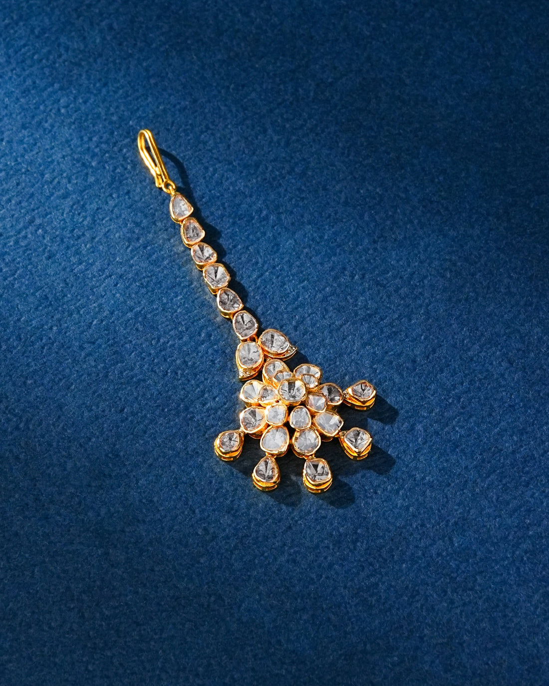 Ikshita Polki And Diamond Maangtika