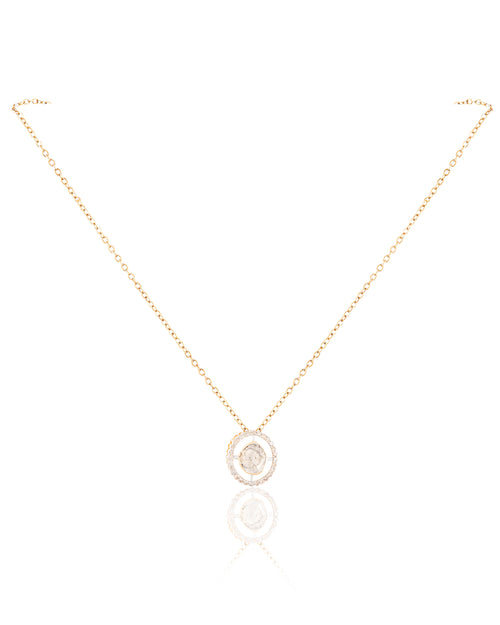 Anudhita Pendant And Netra Tops Polki And Diamond Set