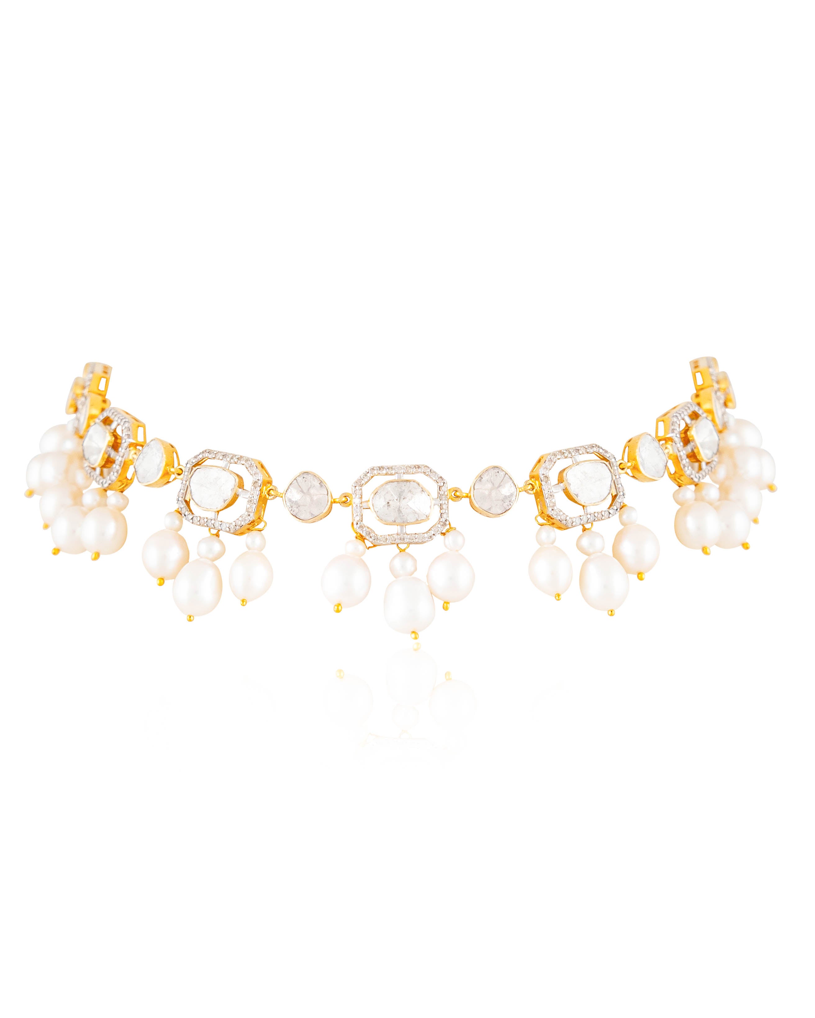 Shreya Polki And Diamond Choker