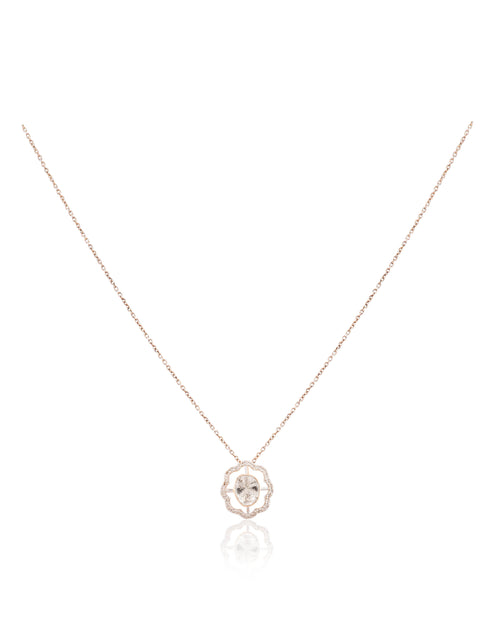 Pragya Pendant And Harvin Tops Polki And Diamond Set