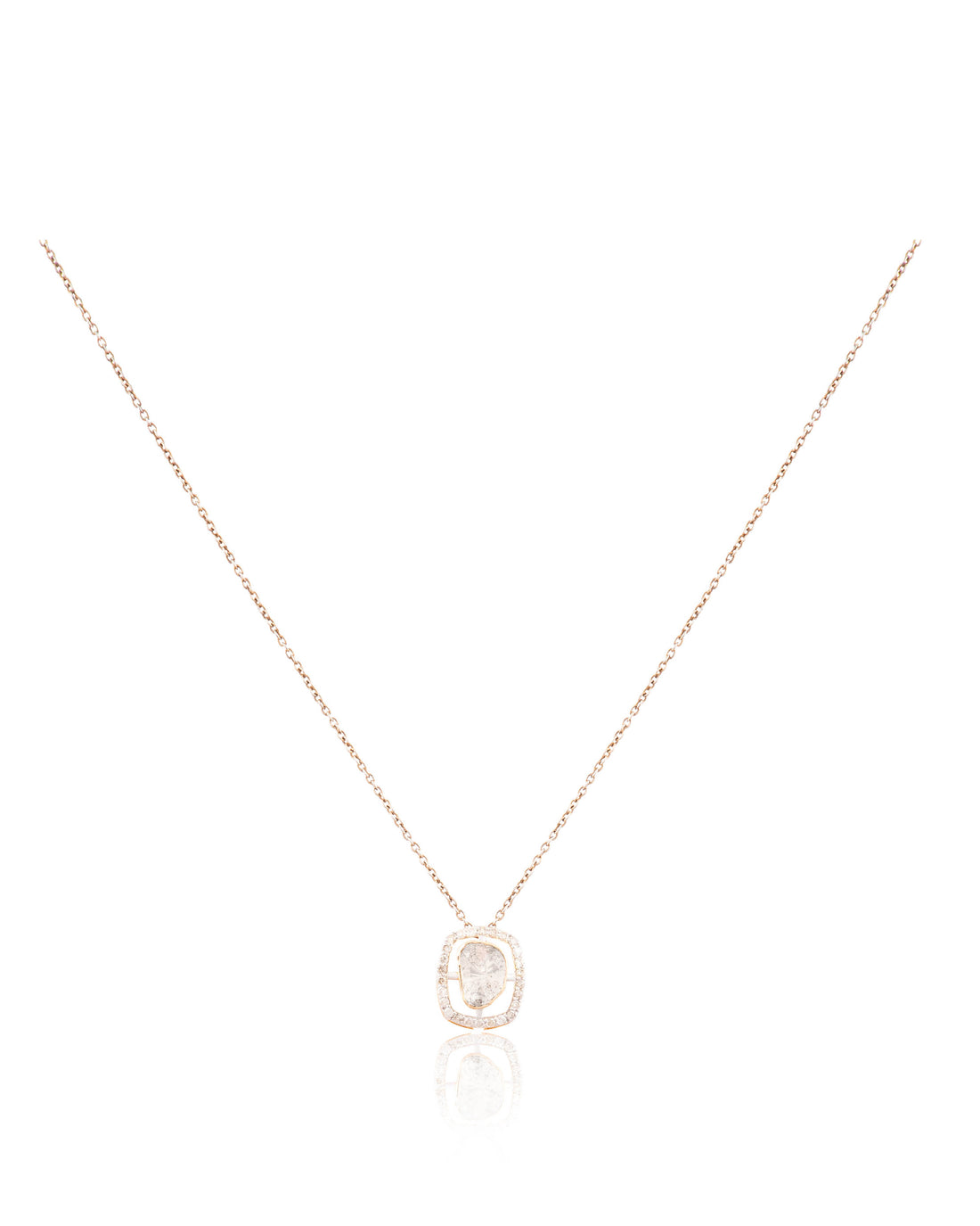 Suman Pendant And Nimmy Tops Polki And Diamond Set