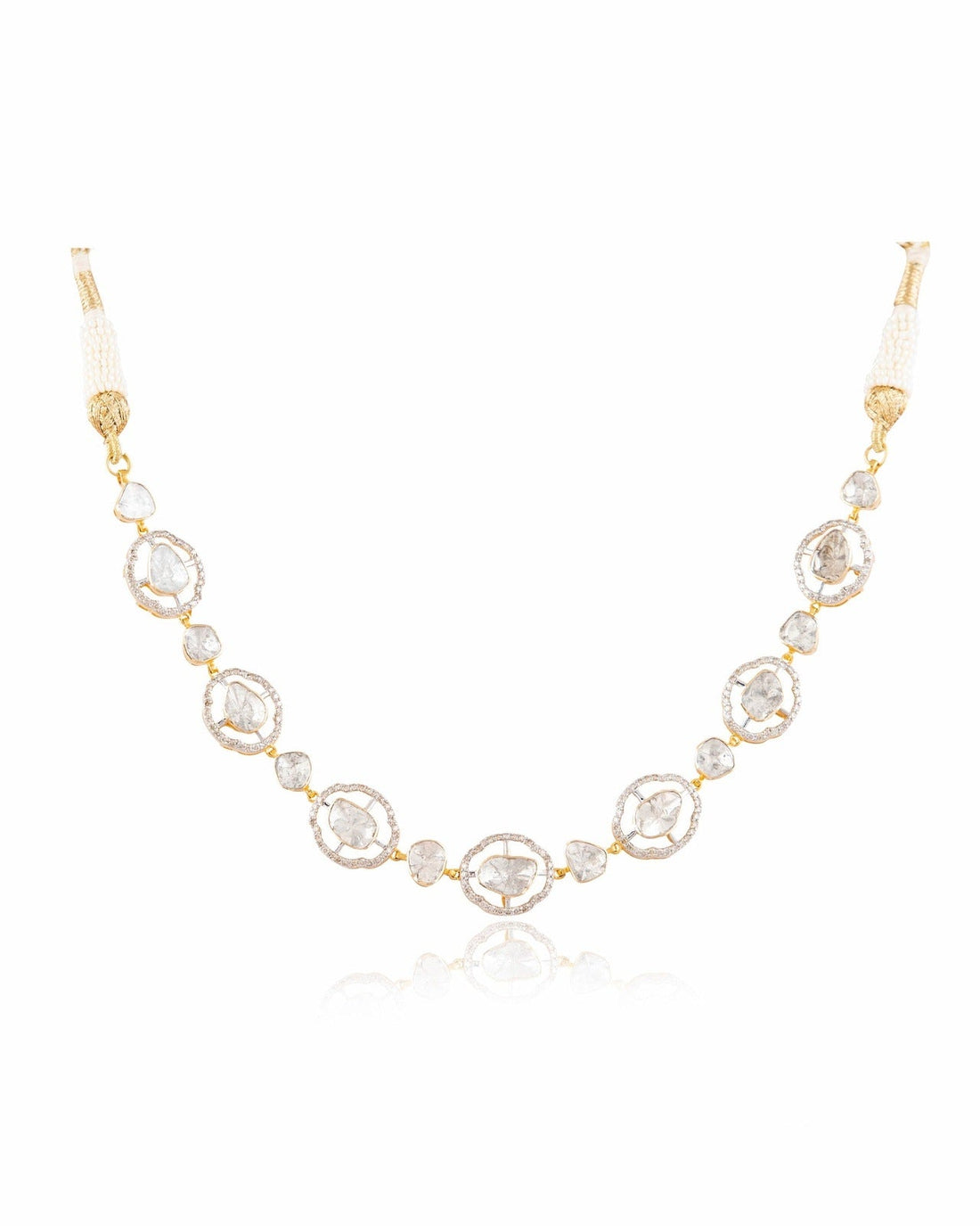 Swati Polki And Diamond Choker