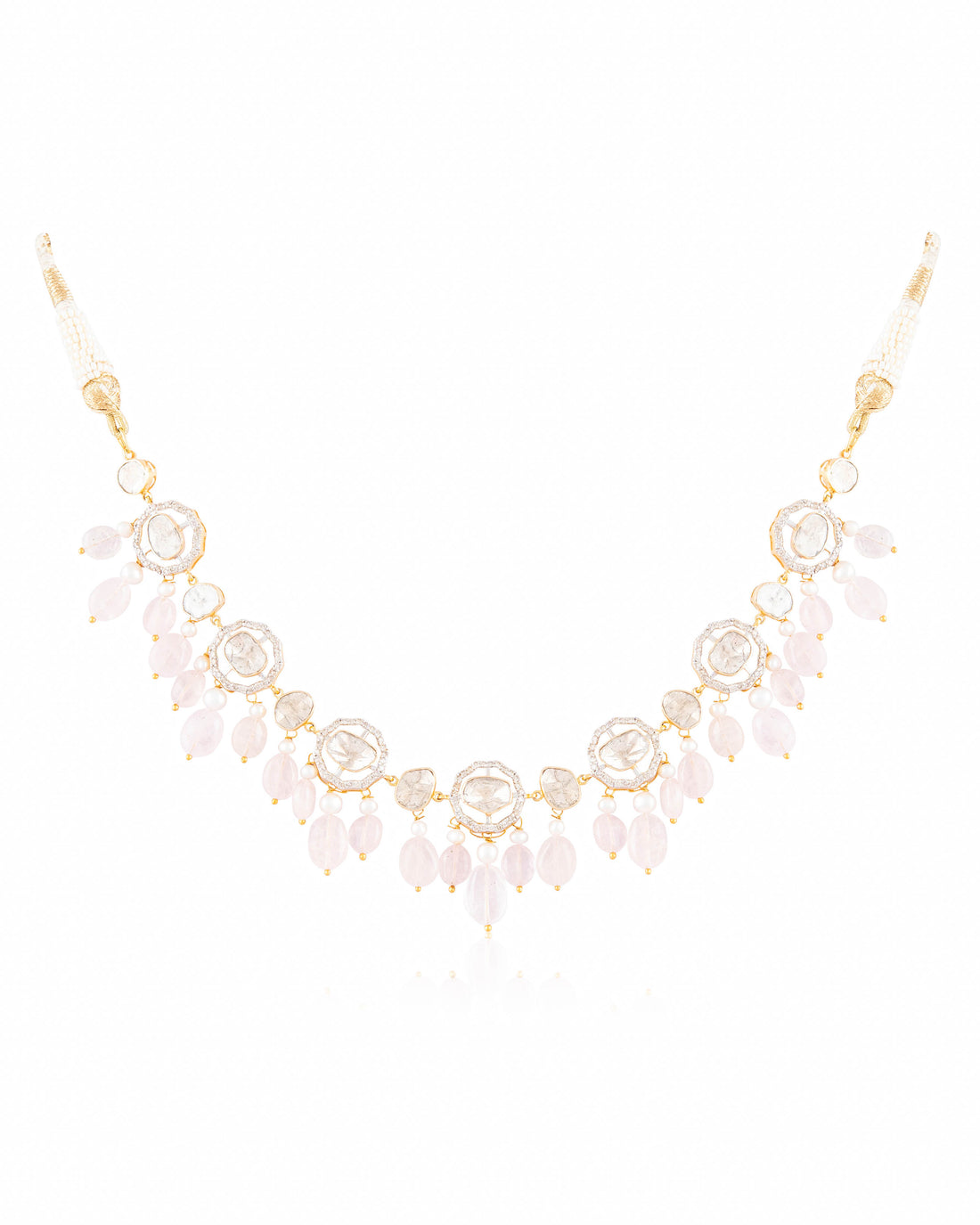 Tina Polki And Diamond Choker