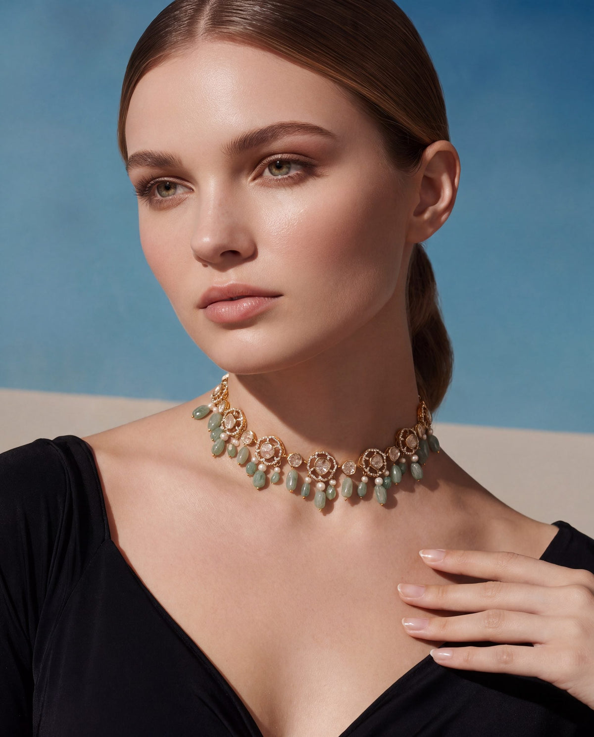 Priyal Polki And Diamond Choker