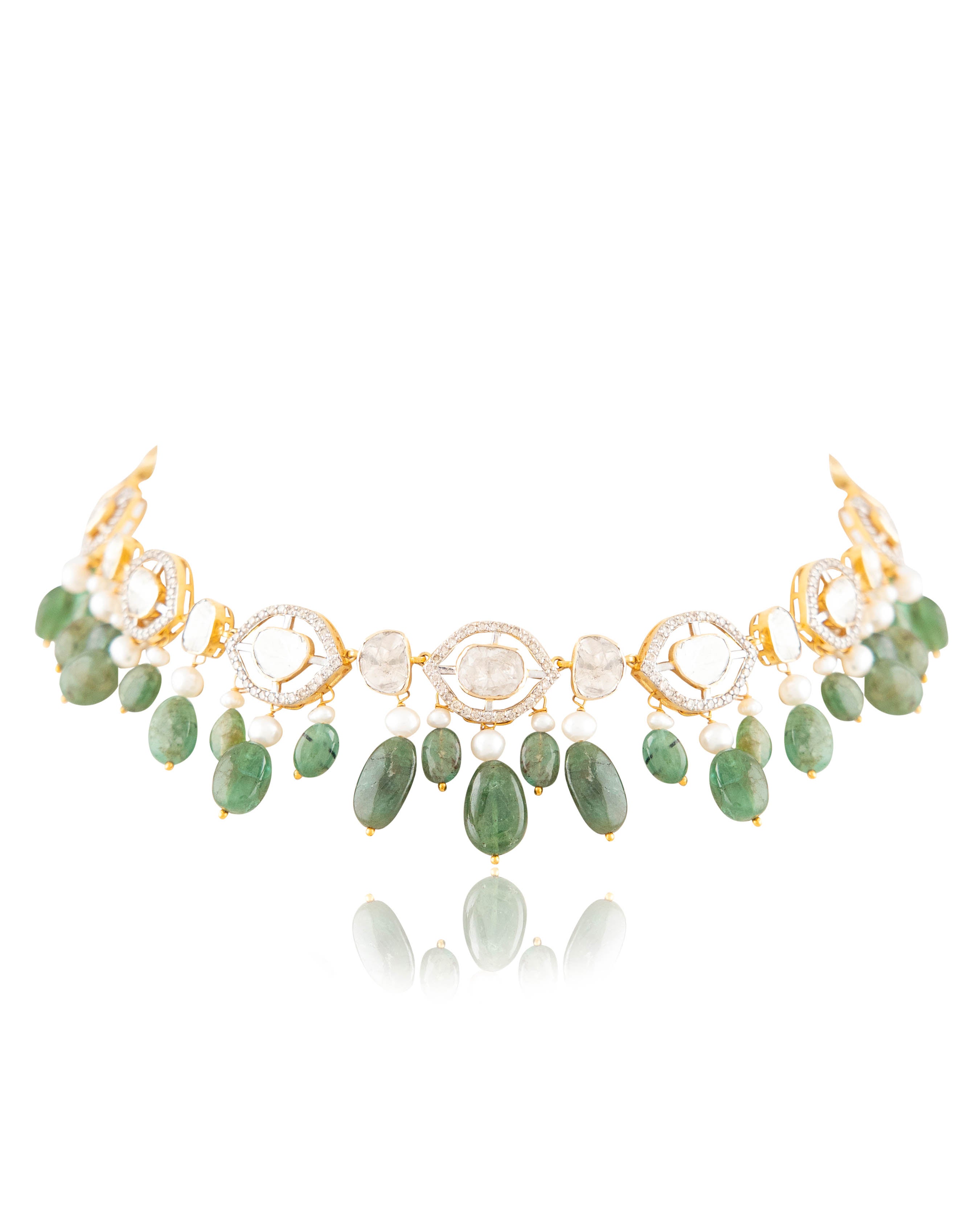 Maithili Polki And Diamond Choker