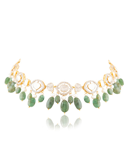 Maithili Polki And Diamond Choker