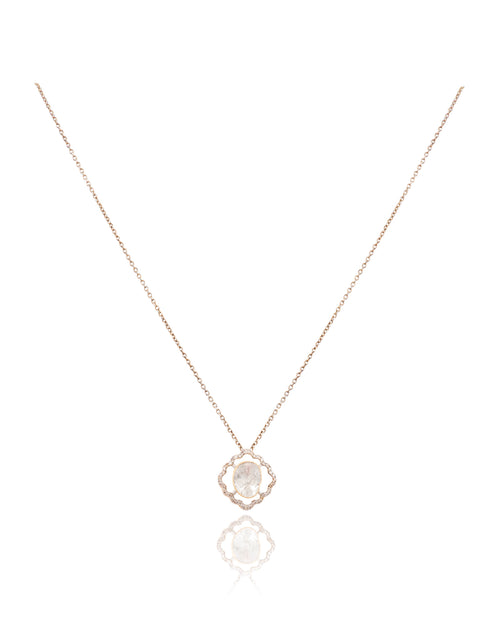 Tejaswi Pendant And Kirti Tops Polki And Diamond Set