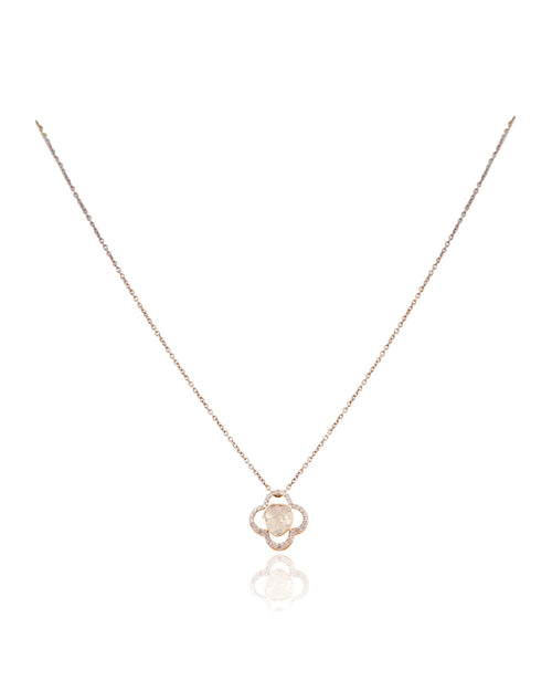 Aribha Pendant And Aashi Tops Polki And Diamond Set