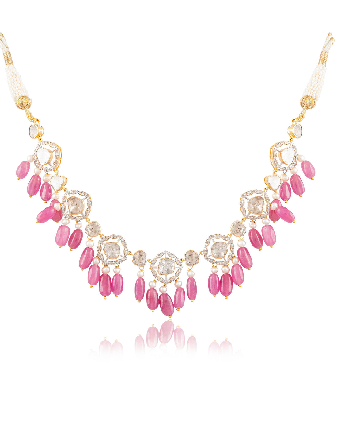 Latika Polki And Diamond Choker