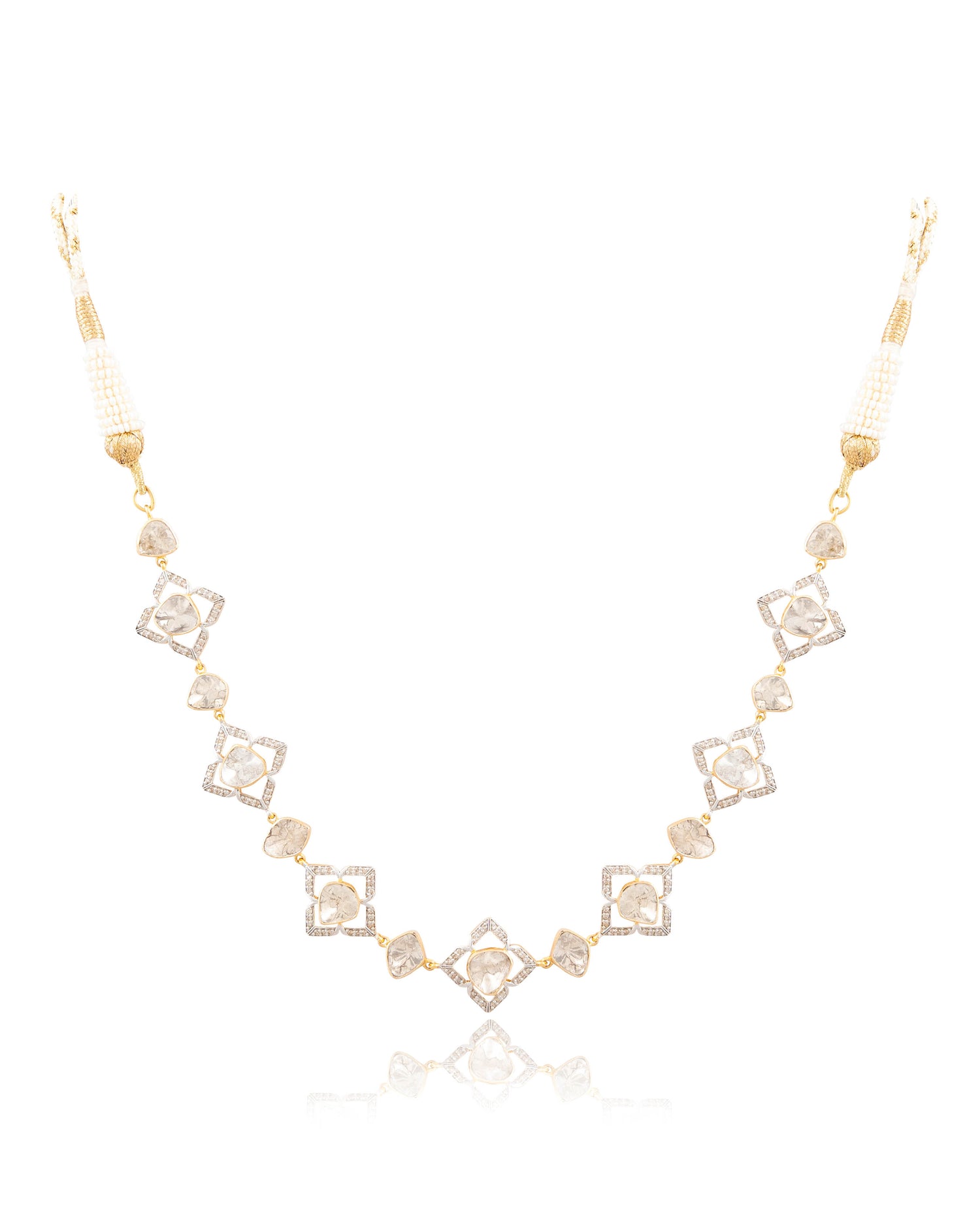 Vinita Polki And Diamond Choker