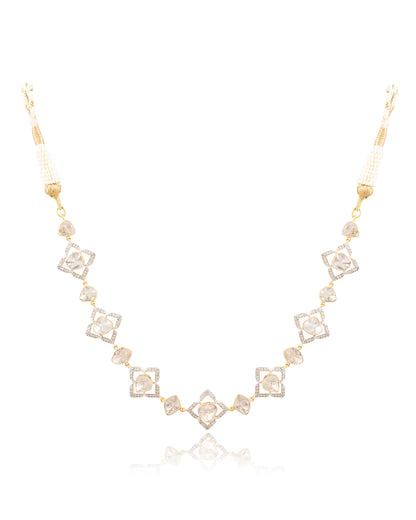 Vinita Polki And Diamond Choker