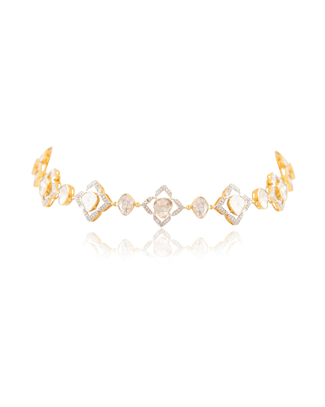 Vinita Polki And Diamond Choker