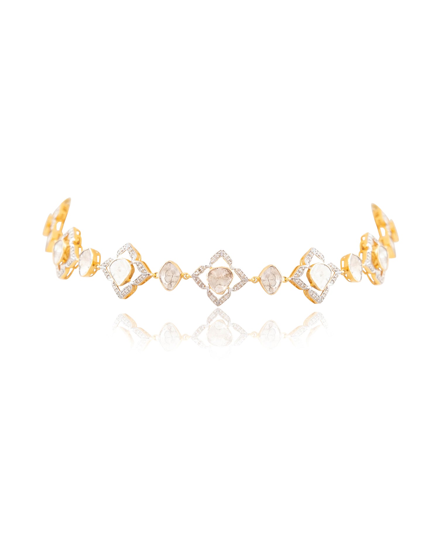 Vinita Polki And Diamond Choker