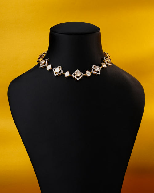 Sheila Polki And Diamond Choker