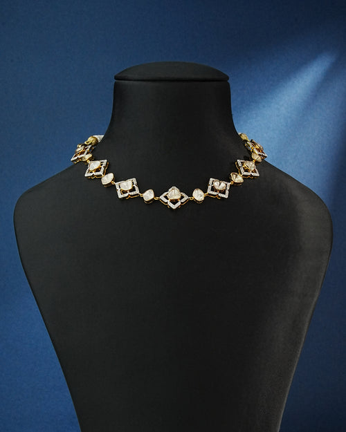 Sheila Polki And Diamond Choker