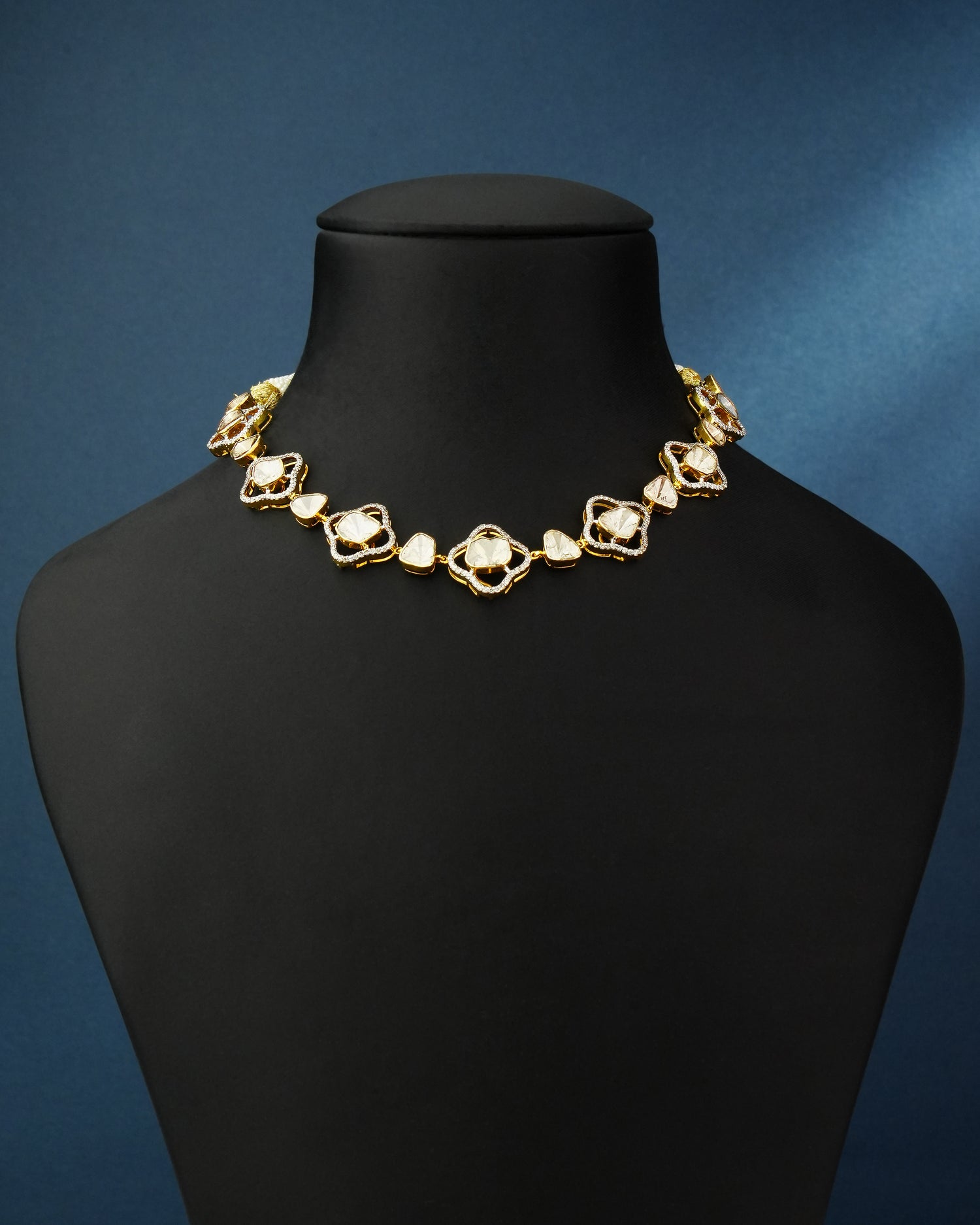 Alveena Polki And Diamond Choker