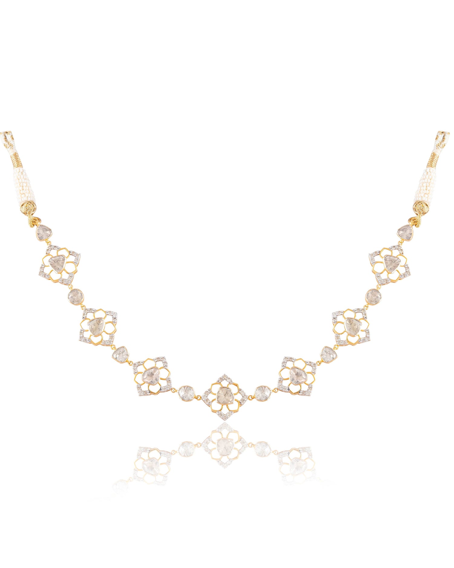 Meera Polki And Diamond Choker